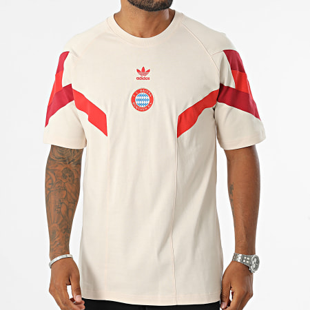 Adidas Originals - Bayern München Voetbal T-shirt IS6514 Beige