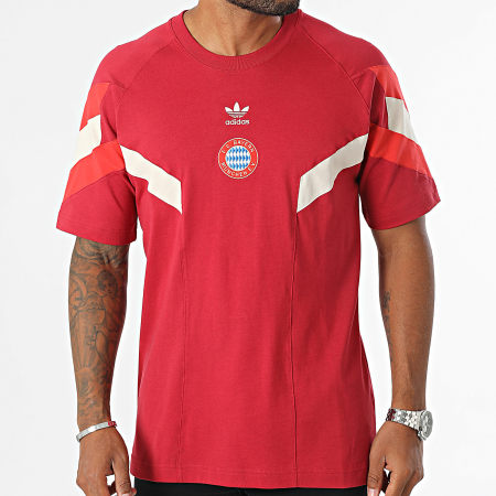 Adidas Originals - Tee Shirt De Foot Bayern Munich IY5200 Rouge