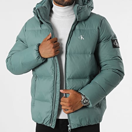 Calvin Klein - Donsjack met capuchon 5946 Groen