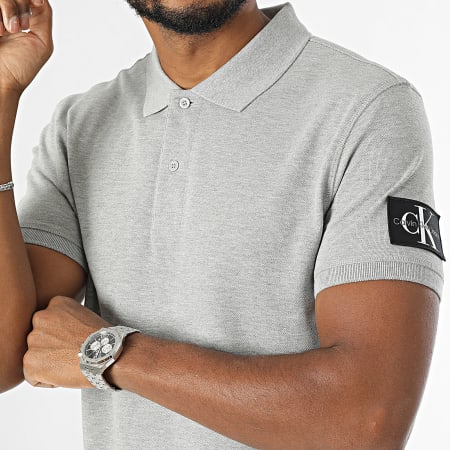 Calvin Klein - Polo met korte mouwen 3394 Heather Grey