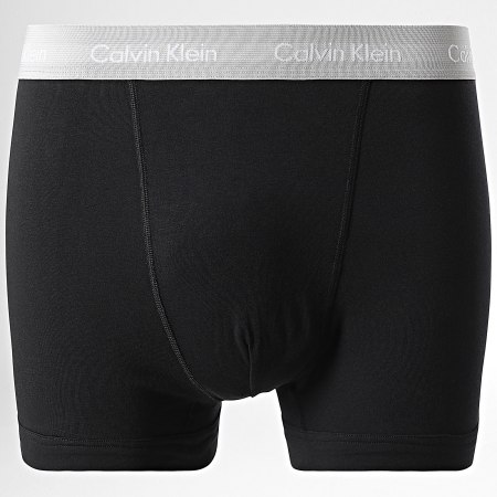 Calvin Klein - Juego de 3 bóxers Trunk U2662G Negro