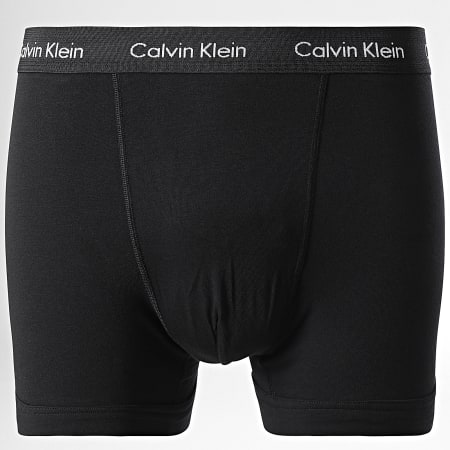 Calvin Klein - Juego de 3 bóxers Trunk U2662G Negro