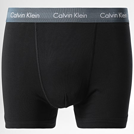 Calvin Klein - Juego de 3 bóxers Trunk U2662G Negro