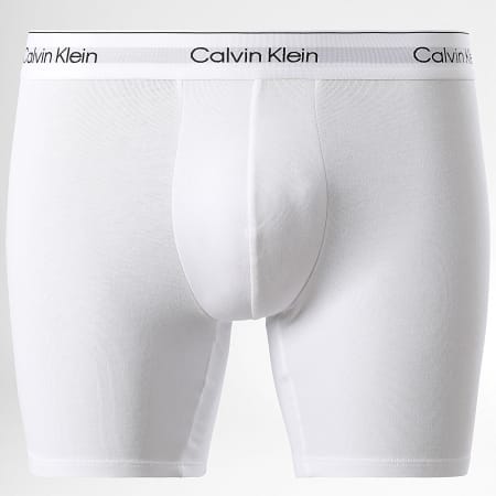 Calvin Klein - Lot De 3 Boxers NB3964A Blanc Gris Chiné Noir