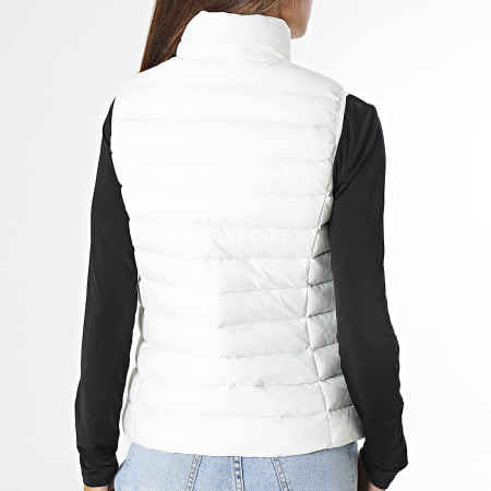 Comme Des Loups - Abrigo sin mangas Paris Blanco Calentado Mujer