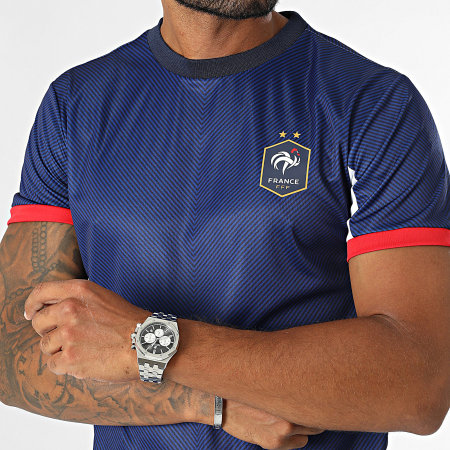 FFF - Camiseta de fútbol Fan Sublime F24016C Azul marino