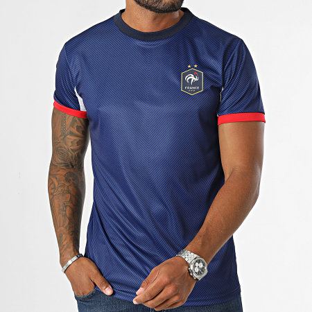 FFF - Camiseta de fútbol Fan Sublime F24016C Azul marino