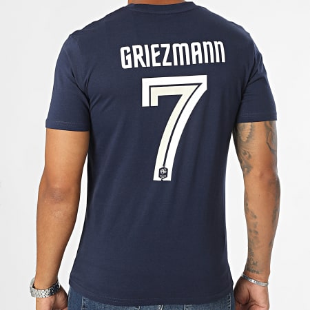 FFF - Camiseta Jugador Griezmann N7 F24010C Azul Marino