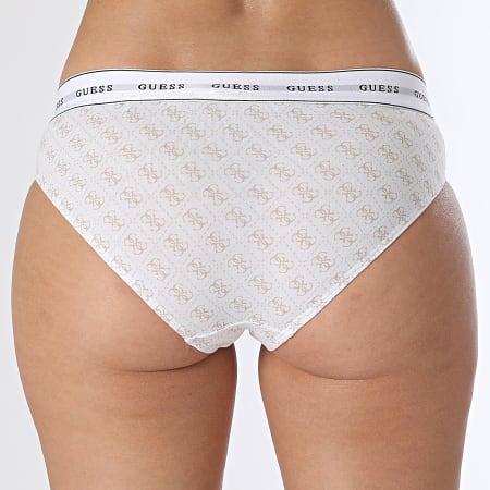 Guess - Braguitas de mujer O97E02-KBOE1 Blanco Beige