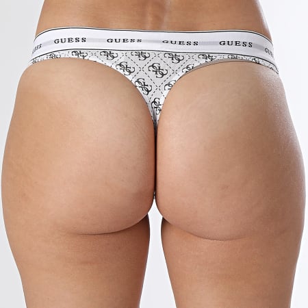 Guess - Infradito donna O97E04-KBOE1 Bianco Nero