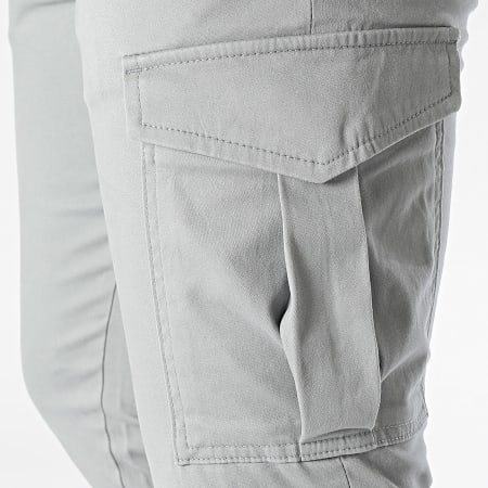 Jack And Jones - Pantalon Cargo Slim Marco Santiago Gris