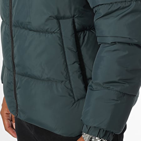 Jack And Jones - Chaqueta con capucha Moon Verde oscuro