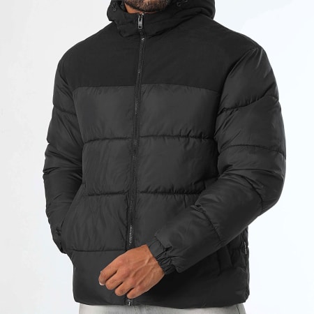 Jack And Jones - Capuchonjas Moon Zwart