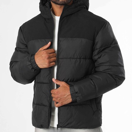 Jack And Jones - Chaqueta con capucha Moon Negra