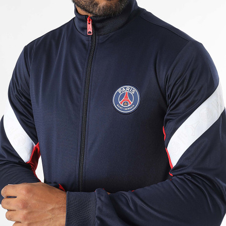 PSG - Tuta da ginnastica Paris Saint-Germain P24100 blu navy