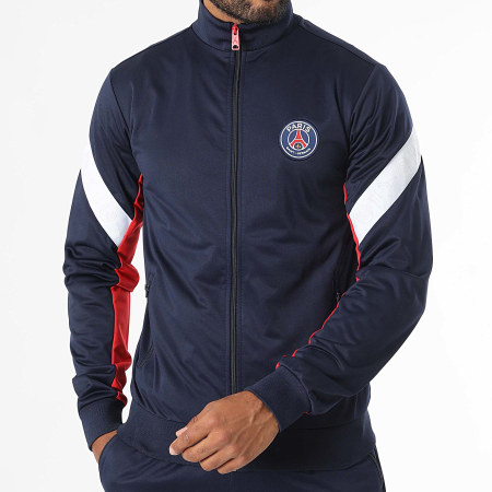 PSG - Tuta da ginnastica Paris Saint-Germain P24100 blu navy