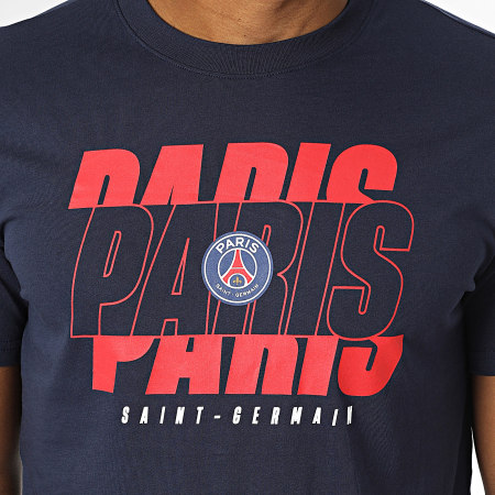 PSG - Maglietta Paris Saint-Germain P24076C blu navy