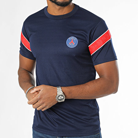 PSG - Tee Shirt De Foot Paris Saint-Germain P24089C Blauw Marine