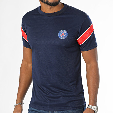 PSG - Tee Shirt De Foot Paris Saint-Germain P24089C Blauw Marine