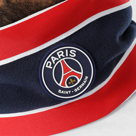 PSG - Cache-Cou Polaire Paris Saint Germain P24118 Bleu Marine Rouge Blanc