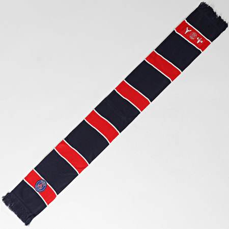 PSG - Set PSG pet en sjaal HCP184 marine rood wit