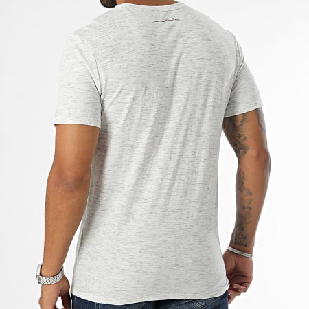 Teddy Smith - Tee Shirt Nark 11014742D Beige Clair Chiné