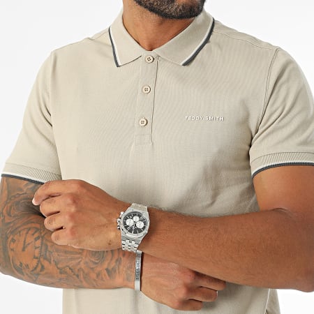 Teddy Smith - Polo Pasian a maniche corte 11316819D Beige