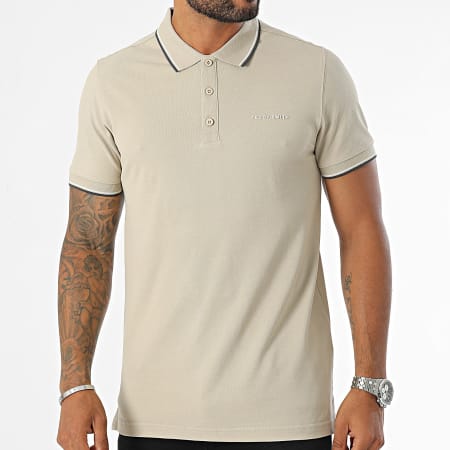 Teddy Smith - Pasian Polo Korte Mouw 11316819D Beige