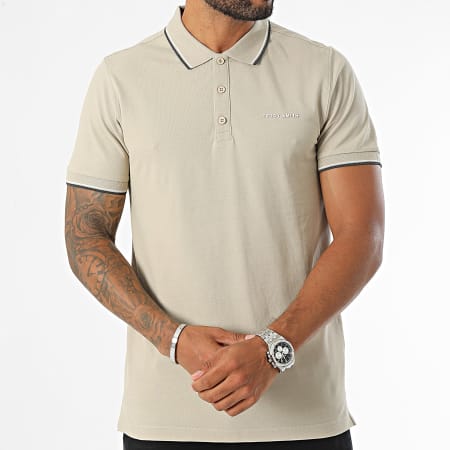 Teddy Smith - Pasian Polo Korte Mouw 11316819D Beige