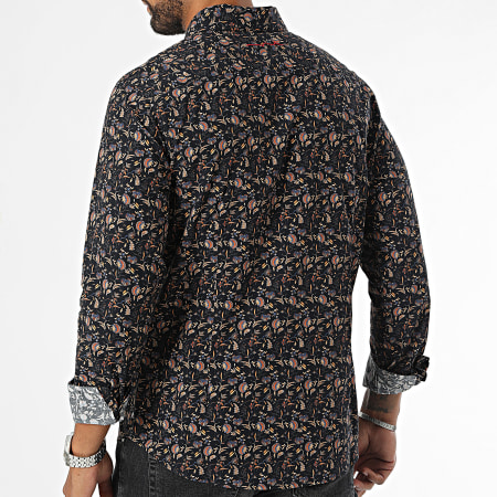 Teddy Smith - Barclay Shirt Lange Mouw 10716985D Zwart