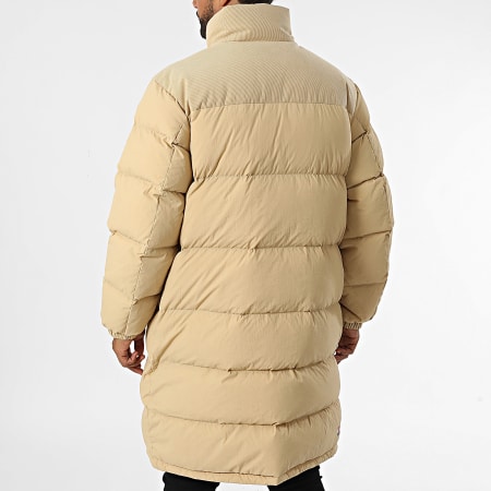 Tommy Jeans - Abrigo largo Alaska Cord Mix 0605 Beige