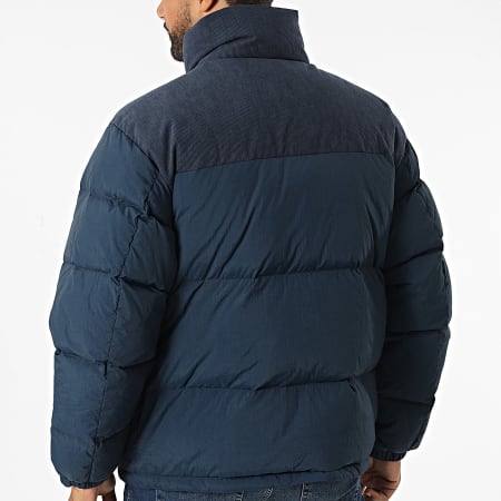 Tommy Jeans - Doudoune Cord Mix Alaska 0004 Bleu Marine