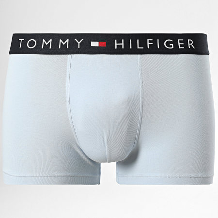 Tommy Hilfiger - Lot De 3 Boxers 3180 Rouge Bleu Clair Gris Anthracite