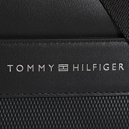 Tommy Hilfiger - Borsa Corp Texture Mini Reporter 2724 Nero