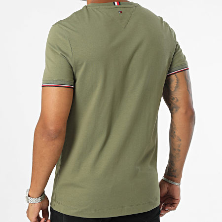 Tommy Hilfiger - 2584 Logo T-shirt Khaki Groen