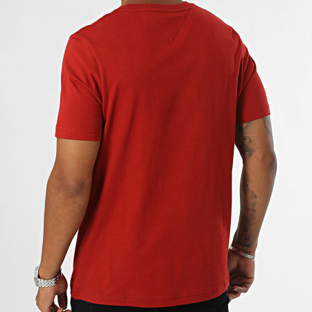 Tommy Hilfiger - Bandera Embro Camiseta 6455 Rojo