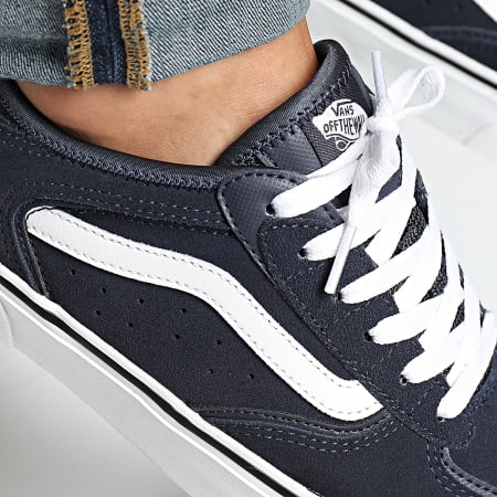 Vans - Rowley Klassieke Sneakers A4BTTBNY1 Blue Nights White