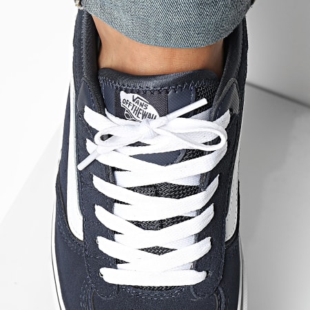 Vans - Scarpe da ginnastica classiche Rowley A4BTTBNY1 Blue Nights White