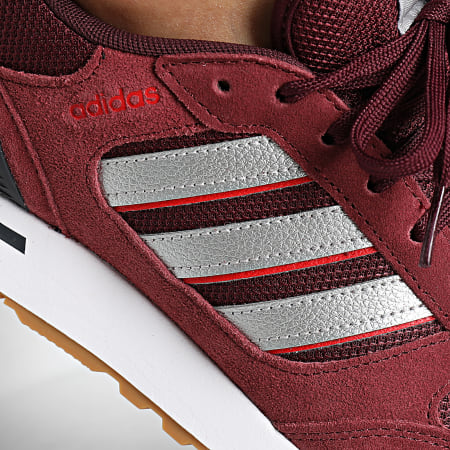 Adidas Sportswear - Cestini Run 80s ID1270 Shadow Red Matte Silver Maroon