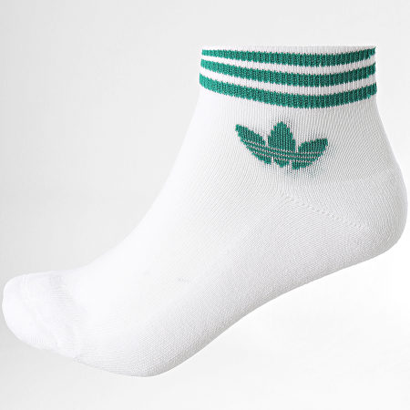 Adidas Originals - Lot De 3 Paires De Chaussettes Trefoil IX7521 Blanc