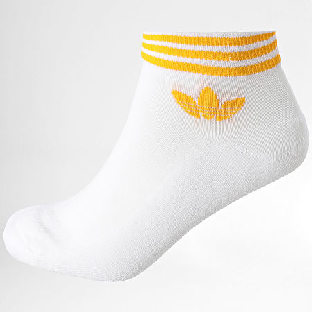 Adidas Originals - Lot De 3 Paires De Chaussettes Trefoil IX7521 Blanc