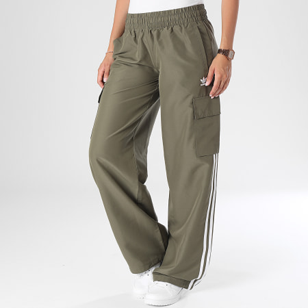 Adidas Originals - Pantalón 3S Cargo Mujer IX5964 Verde caqui