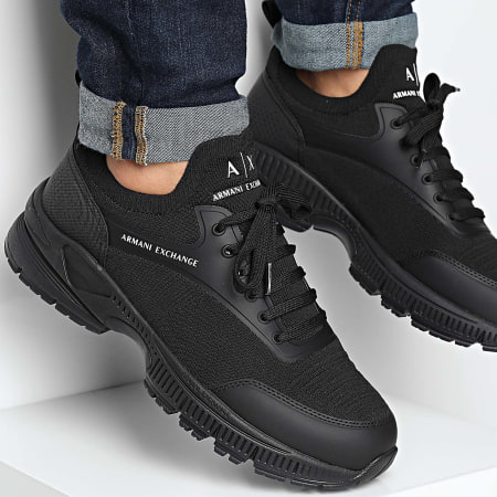 Armani Exchange XUX232 XV870 Scarpe da ginnastica nere Ryses