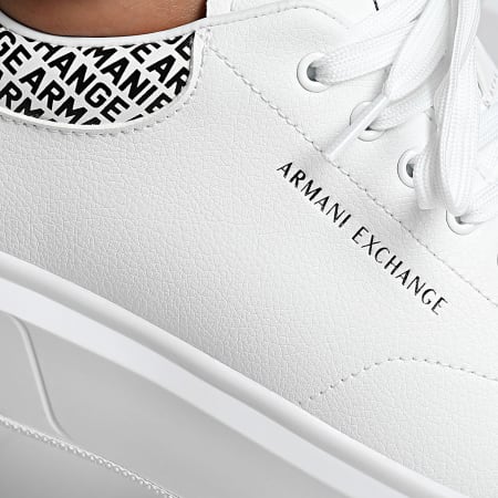 Armani Exchange - Baskets XUX123 XV761 Optical Blanco Negro