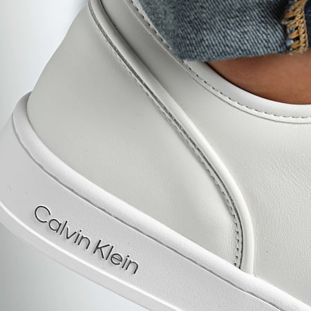 Calvin Klein - Sneakers Low Top Lace Up Piping 1588 Triple White