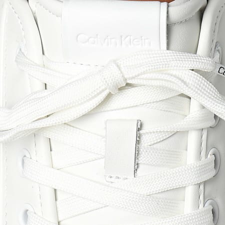 Calvin Klein - Low Top Piping 1588 Triple White Sneakers