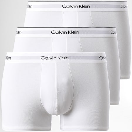 Calvin Klein - Juego De 3 NB3963A Calzoncillos Blancos