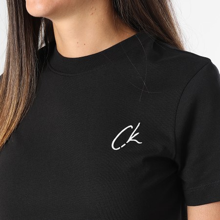 Calvin Klein - Camiseta mujer 4439 Negro