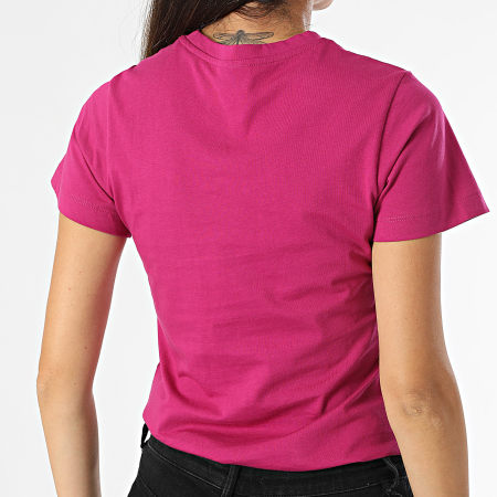 Guess - Tee Slim Donna V4BI00-I3Z14 Rosa Fucsia Oro