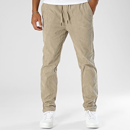 Only And Sons - Live Taper Corduroy Taupe broek